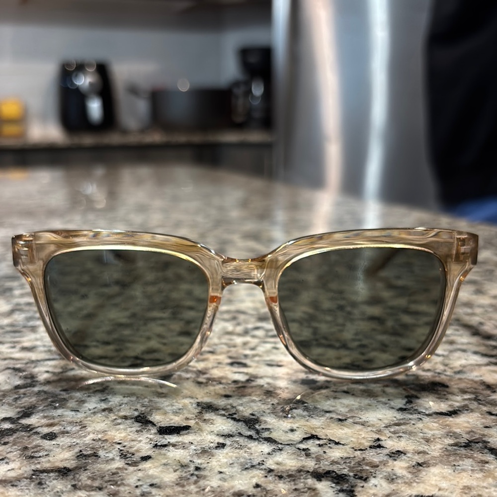 Barton Perreira Stylish Transparent Sunglasses